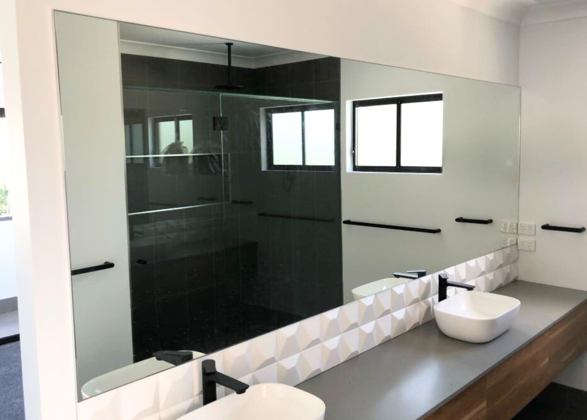 Micro-Framed Mirrors