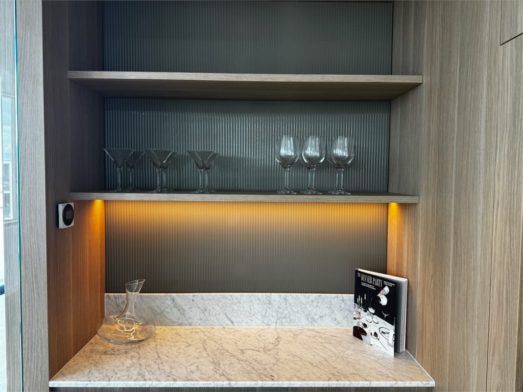 Textured Glass Splashbacks