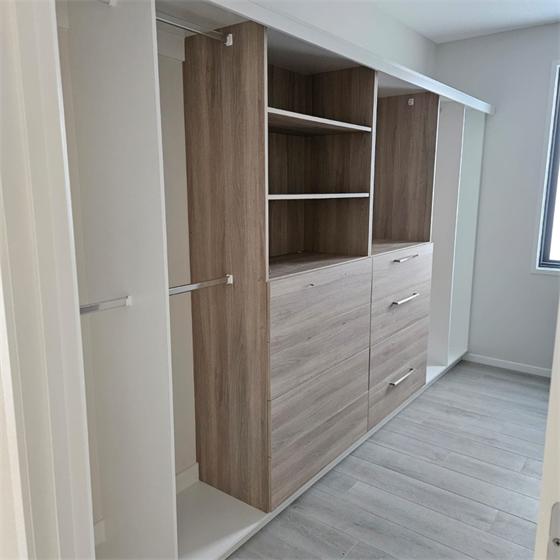 COLOURED WARDROBES FINISHES