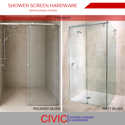Shower Screens Glass Clear