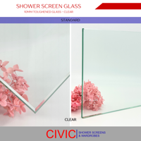 TOUGHENED GLASS: 10mm
