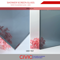 TOUGHENED GLASS: 10mm