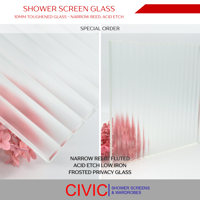 TOUGHENED GLASS: 10mm
