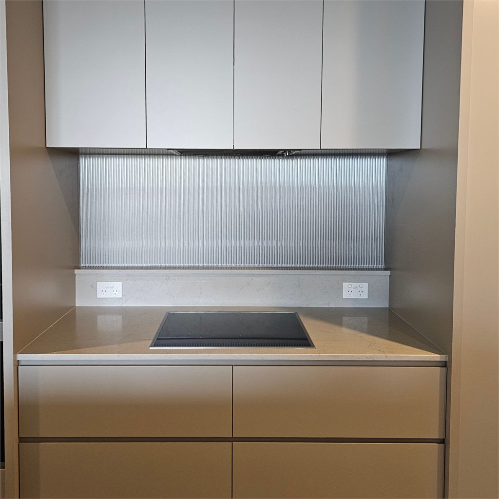 Splashback Painted Metallic