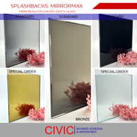Shower Screen Glass 6mm