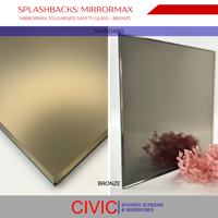 Shower Screen Glass-Clear