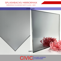 Shower Screen Glass-Clear