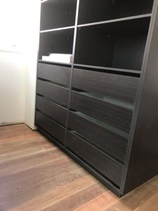 Built-In-Wardrobe-Colour-Board-Shelving-Banks-of-Drawers-2