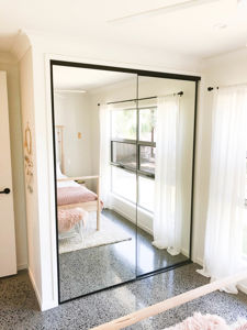 MirrorRobeDoorsBlackFrame