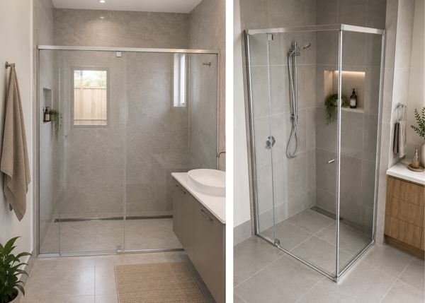 S3 Core: 6mm Semi-Frameless Shower Screen
