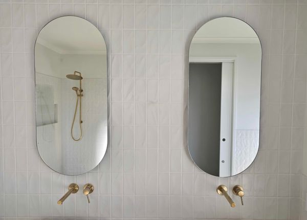 Frameless Mirrors