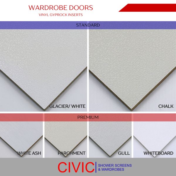 Vinyl gyprock inserts