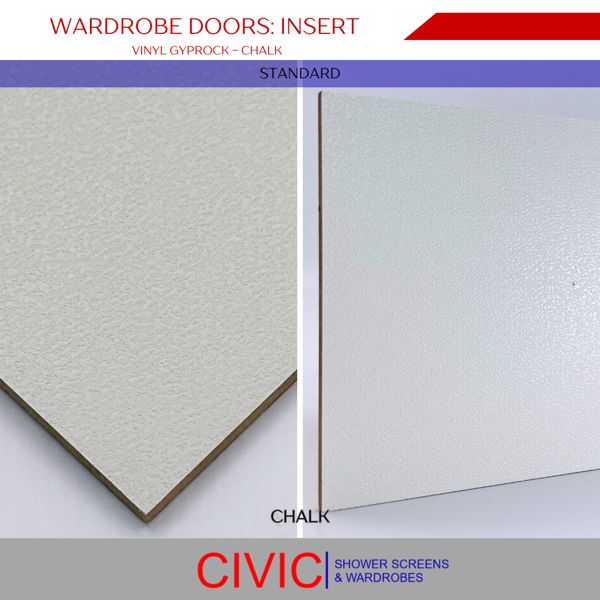 Vinyl gyprock inserts