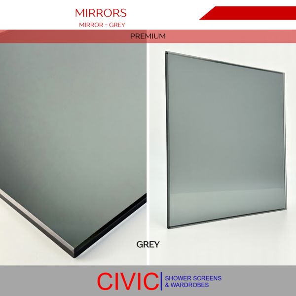 Frameless mirror colours