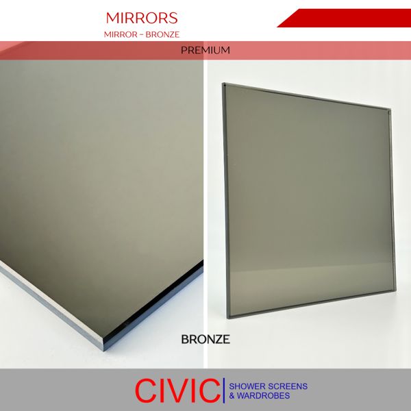 Frameless mirror colours