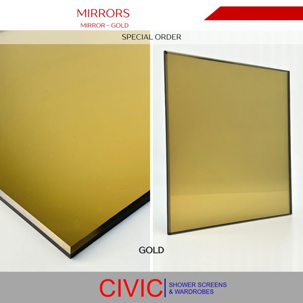 Frameless mirror colours