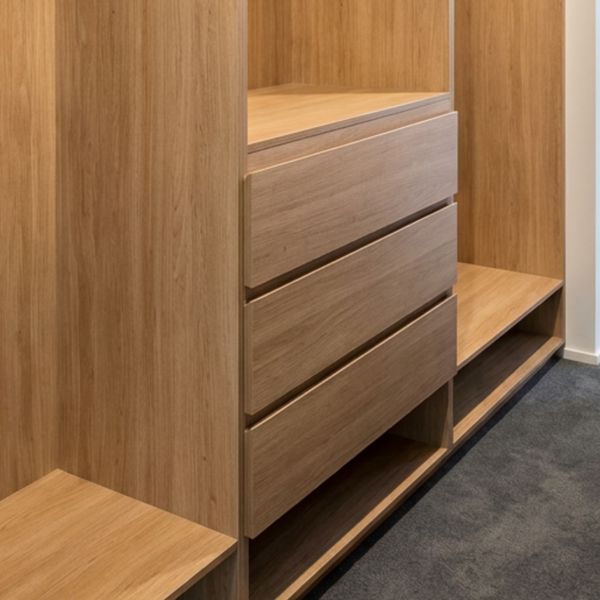 Vinyl wrap drawer fronts