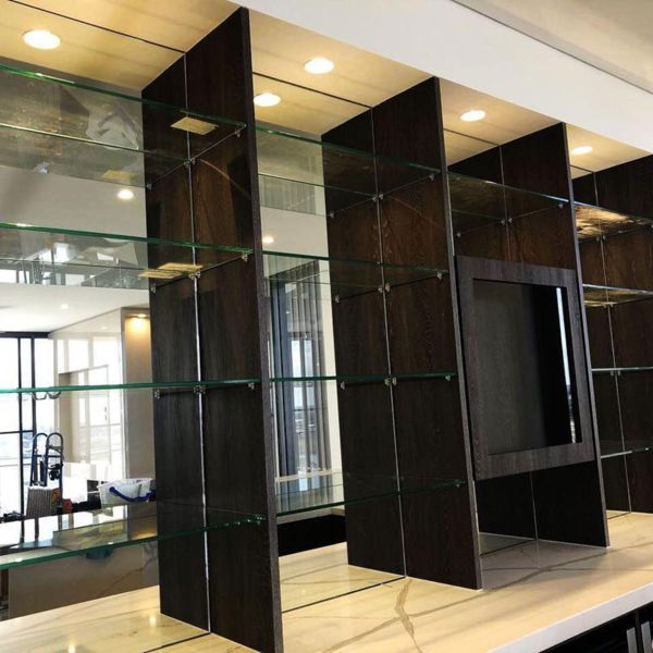 Glass shelf