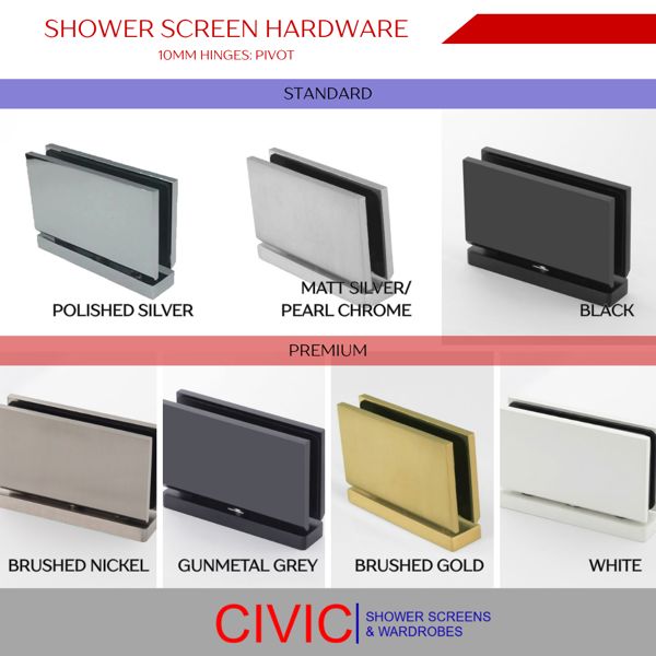 10mm hinged hardware