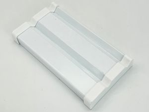 Raised Double Track EDW34-White