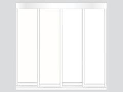 4 sliding robe doors