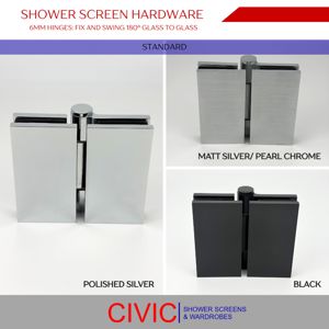 Shower-Screen_Hardware_6mm_Fix-and-Swing_180_GlassToGlass
