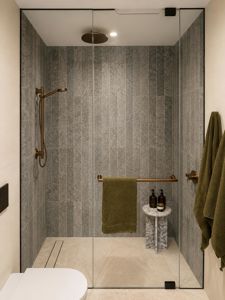 ShowerScreens_10mm_Pivot_GreyGlass_BlackHardware_CG