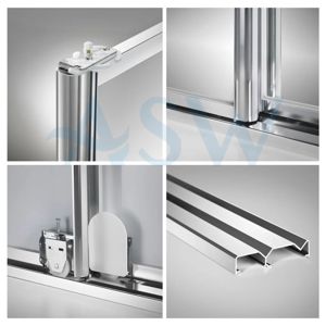 Framedwardrobedoorstrackframingrollerhardware