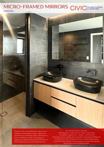 Micro-Framed Mirrors