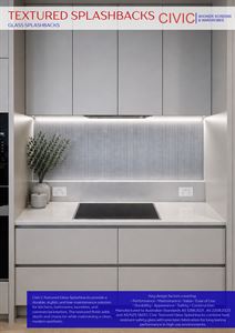 Textured Splashbacks