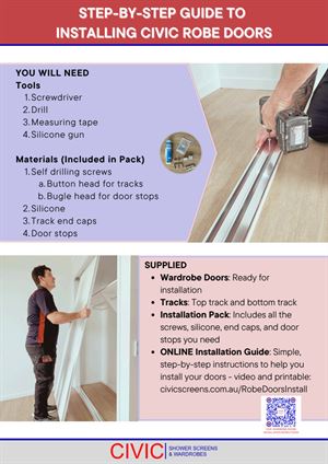 How to Install Robe Doors