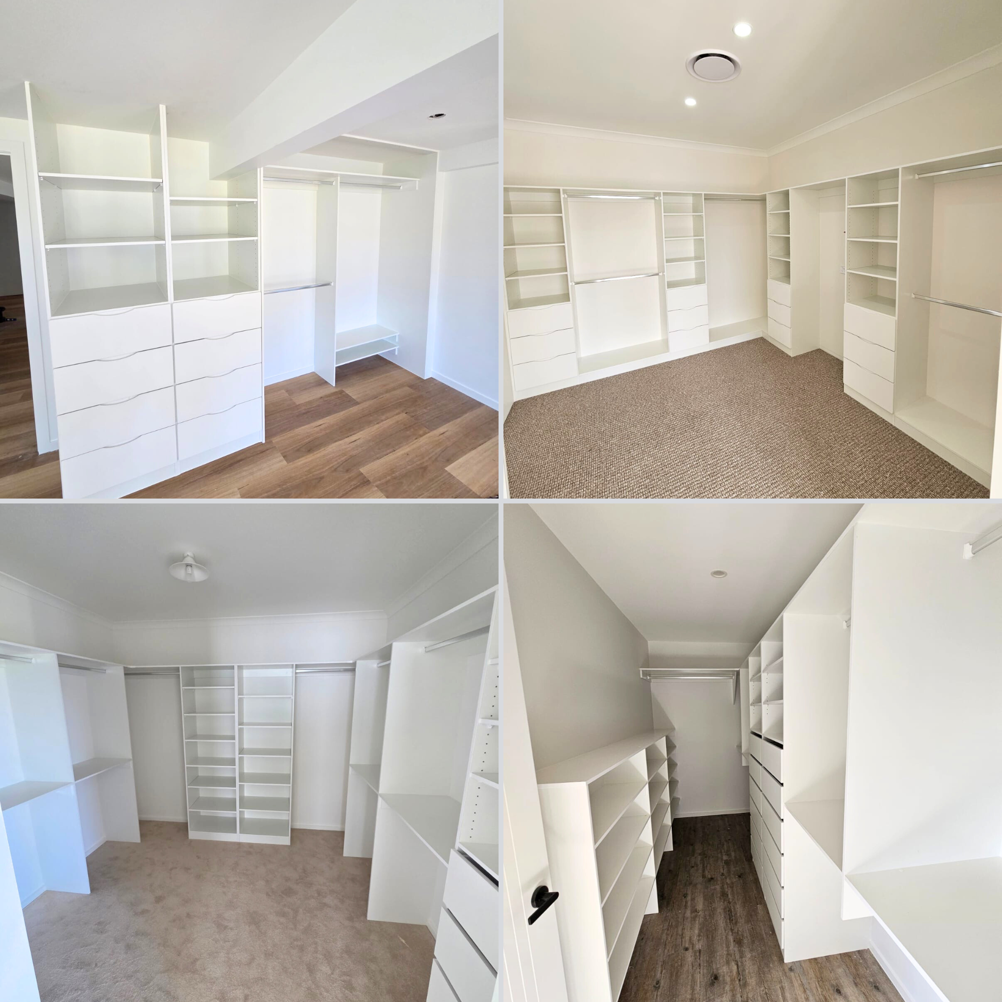  White Wardrobe Finishes