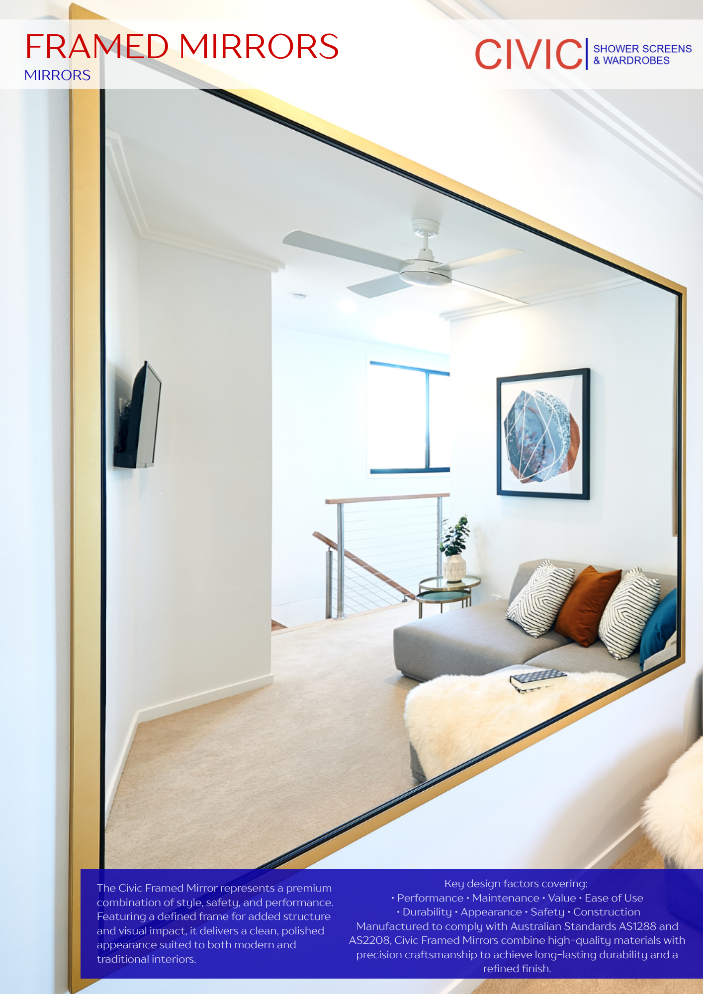  FRAMED MIRRORS BROCHURE