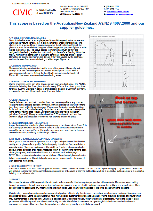 Standards And Tolerances Print