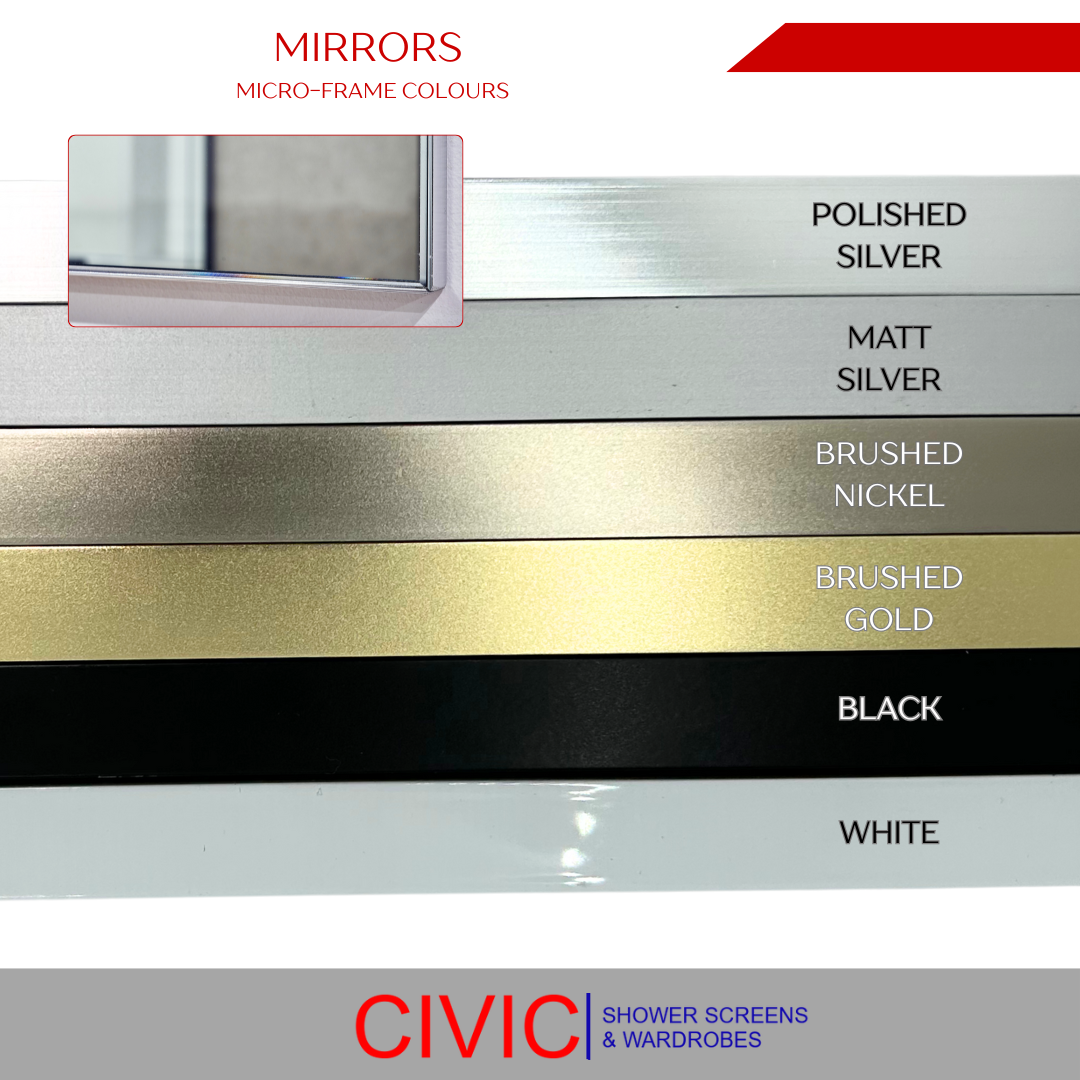 MIRRORS Frame Micro-Frame colours