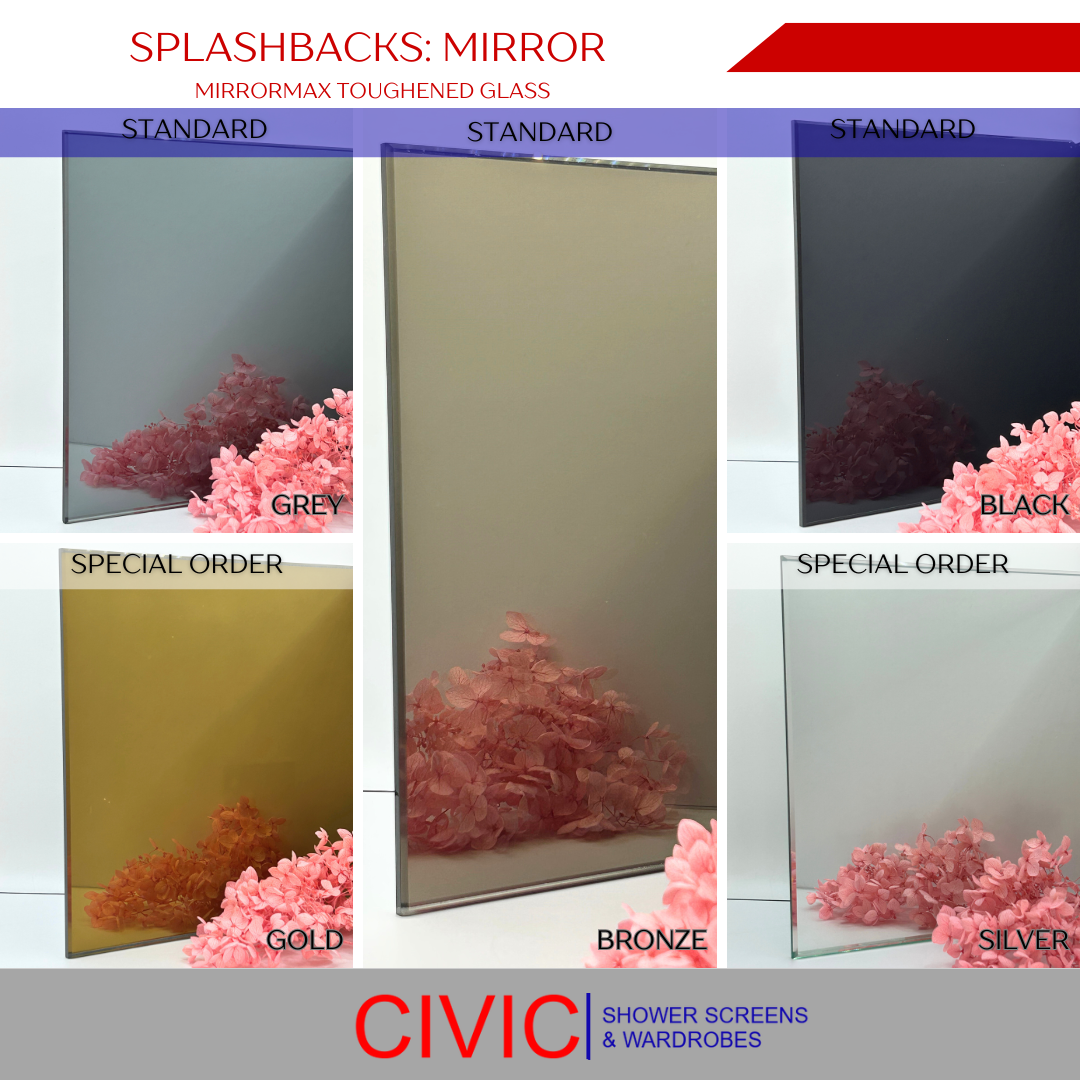 Splashbacks Mirror ColourOptions