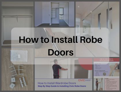 How to Install Robe Doors