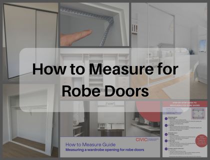 How to Measure for Robe Doors